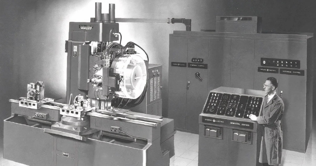 Early CNC Machine Early CNC Machine